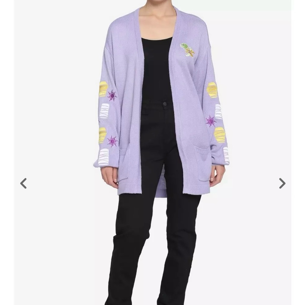 Hot Topic Disney Princess Tangled Cardigan NWT